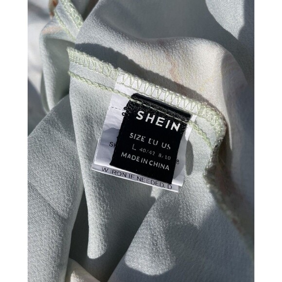 Shein floral dress knee  Midi Size L - Picture 10 of 10